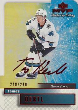 2019-20 Upper Deck MVP - Stanley Cup Edition 20th Anniversary Colors & Contours #56 Tomas Hertl Front
