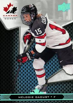 2018 Upper Deck Team Canada Juniors - Blue #75 Melodie Daoust Front