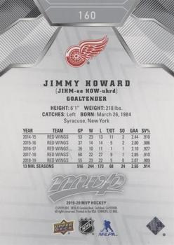 2019-20 Upper Deck MVP - Super Script #160 Jimmy Howard Back