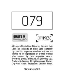 2016-17 Playercards Stickers (EBEL) #79 Urban Avsenik Back