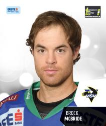 2016-17 Playercards Stickers (EBEL) #101 Brock McBride Front