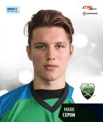 2016-17 Playercards Stickers (EBEL) #286 Mark Cepon Front