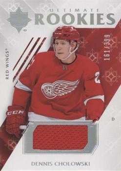 2018-19 Upper Deck Ultimate Collection - Ultimate Rookies Jersey #57 Dennis Cholowski Front