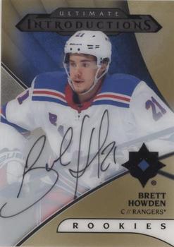 2018-19 Upper Deck Ultimate Collection - Ultimate Introductions Autographs #UI-33 Brett Howden Front