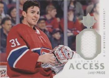 2018-19 Upper Deck Ultimate Collection - Ultimate Access Jersey #UA-CP Carey Price Front