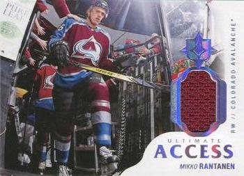 2018-19 Upper Deck Ultimate Collection - Ultimate Access Jersey #UA-MR Mikko Rantanen Front