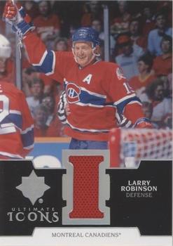 2018-19 Upper Deck Ultimate Collection - Ultimate Icons Jersey #UI-LR Larry Robinson Front