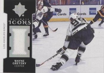 2018-19 Upper Deck Ultimate Collection - Ultimate Icons Jersey #UI-WG Wayne Gretzky Front