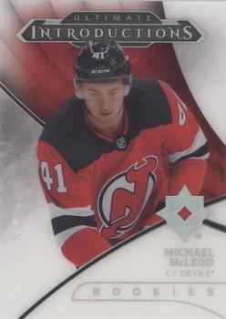 2018-19 Upper Deck Ultimate Collection - Ultimate Introductions #UI-9 Michael McLeod Front