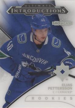 2018-19 Upper Deck Ultimate Collection - Ultimate Introductions #UI-50 Elias Pettersson Front