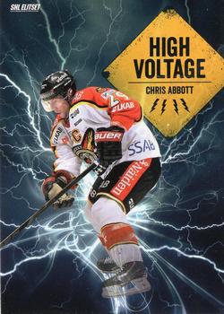2014-15 SHL Elitset - High Voltage #13 Chris Abbott Front