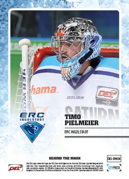 2013-14 Playercards Premium Serie Update (DEL) - Behind The Mask #DEL-BM04 Timo Pielmeier Back