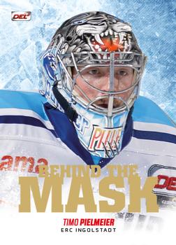 2013-14 Playercards Premium Serie Update (DEL) - Behind The Mask #DEL-BM04 Timo Pielmeier Front