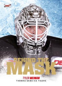 2013-14 Playercards Premium Serie Update (DEL) - Behind The Mask #DEL-BM09 Tyler Weiman Front