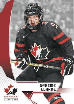 2019 Upper Deck Team Canada Juniors #1 Graeme Clarke Front