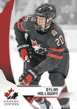 2019 Upper Deck Team Canada Juniors #10 Dylan Holloway Front