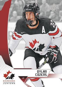 2019 Upper Deck Team Canada Juniors #11 Dylan Cozens Front