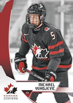 2019 Upper Deck Team Canada Juniors #16 Michael Vukojevic Front