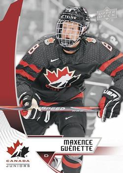 2019 Upper Deck Team Canada Juniors #18 Maxence Guenette Front