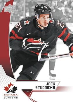 2019 Upper Deck Team Canada Juniors #29 Jack Studnicka Front
