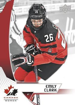 2019 Upper Deck Team Canada Juniors #47 Emily Clark Front