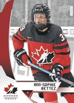 2019 Upper Deck Team Canada Juniors #50 Ann-Sophie Bettez Front