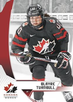 2019 Upper Deck Team Canada Juniors #51 Blayre Turnbull Front