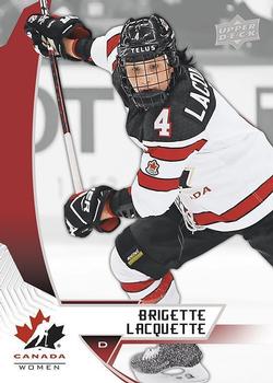 2019 Upper Deck Team Canada Juniors #54 Brigette Lacquette Front