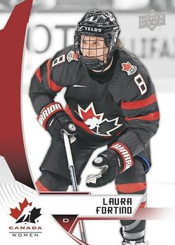 2019 Upper Deck Team Canada Juniors #55 Laura Fortino Front
