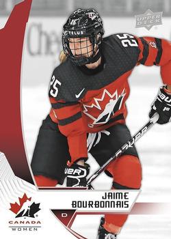 2019 Upper Deck Team Canada Juniors #58 Jaime Bourbonnais Front
