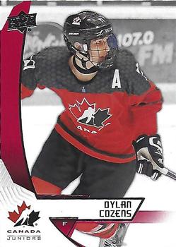 2019 Upper Deck Team Canada Juniors #71 Dylan Cozens Front
