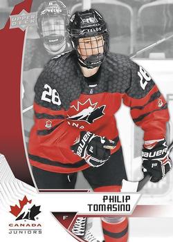2019 Upper Deck Team Canada Juniors #74 Philip Tomasino Front