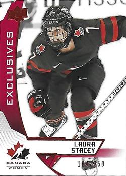 2019 Upper Deck Team Canada Juniors - Exclusives #41 Laura Stacey Front