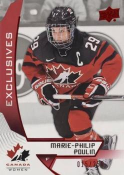 2019 Upper Deck Team Canada Juniors - Exclusives #48 Marie-Philip Poulin Front