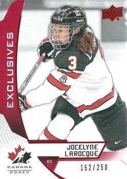 2019 Upper Deck Team Canada Juniors - Exclusives #53 Jocelyne Larocque Front