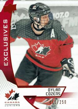 2019 Upper Deck Team Canada Juniors - Exclusives #71 Dylan Cozens Front