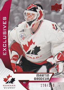 2019 Upper Deck Team Canada Juniors - Exclusives #95 Martin Brodeur Front