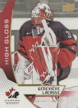 2019 Upper Deck Team Canada Juniors - High Gloss #61 Genevieve Lacasse Front