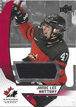 2019 Upper Deck Team Canada Juniors - Jersey Relics #52 Jamie Lee Rattray Front