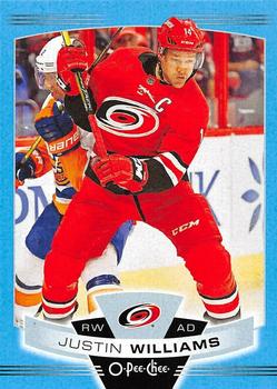 2019-20 O-Pee-Chee - Blue Border #54 Justin Williams Front