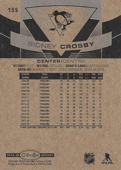 2019-20 O-Pee-Chee - Blue Border #155 Sidney Crosby Back