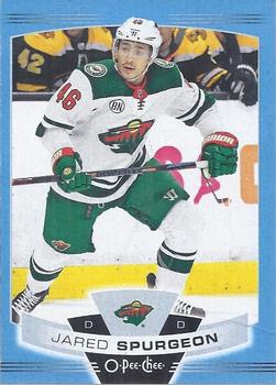 2019-20 O-Pee-Chee - Blue Border #211 Jared Spurgeon Front