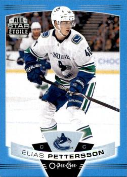 2019-20 O-Pee-Chee - Blue Border #231 Elias Pettersson Front