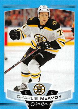 2019-20 O-Pee-Chee - Blue Border #245 Charlie McAvoy Front