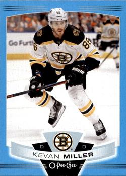 2019-20 O-Pee-Chee - Blue Border #258 Kevan Miller Front