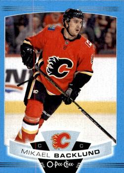 2019-20 O-Pee-Chee - Blue Border #356 Mikael Backlund Front
