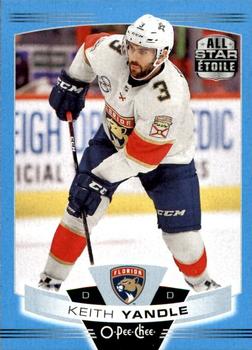 2019-20 O-Pee-Chee - Blue Border #479 Keith Yandle Front