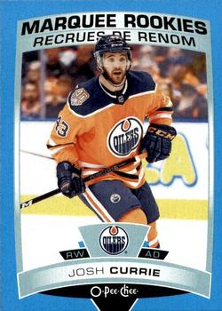 2019-20 O-Pee-Chee - Blue Border #536 Josh Currie Front