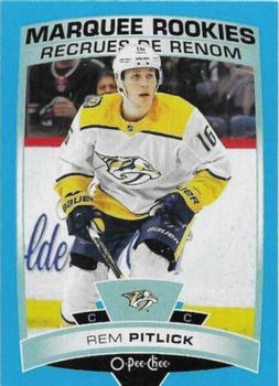 2019-20 O-Pee-Chee - Blue Border #538 Rem Pitlick Front