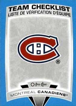 2019-20 O-Pee-Chee - Blue Border #566 Montreal Canadiens Front